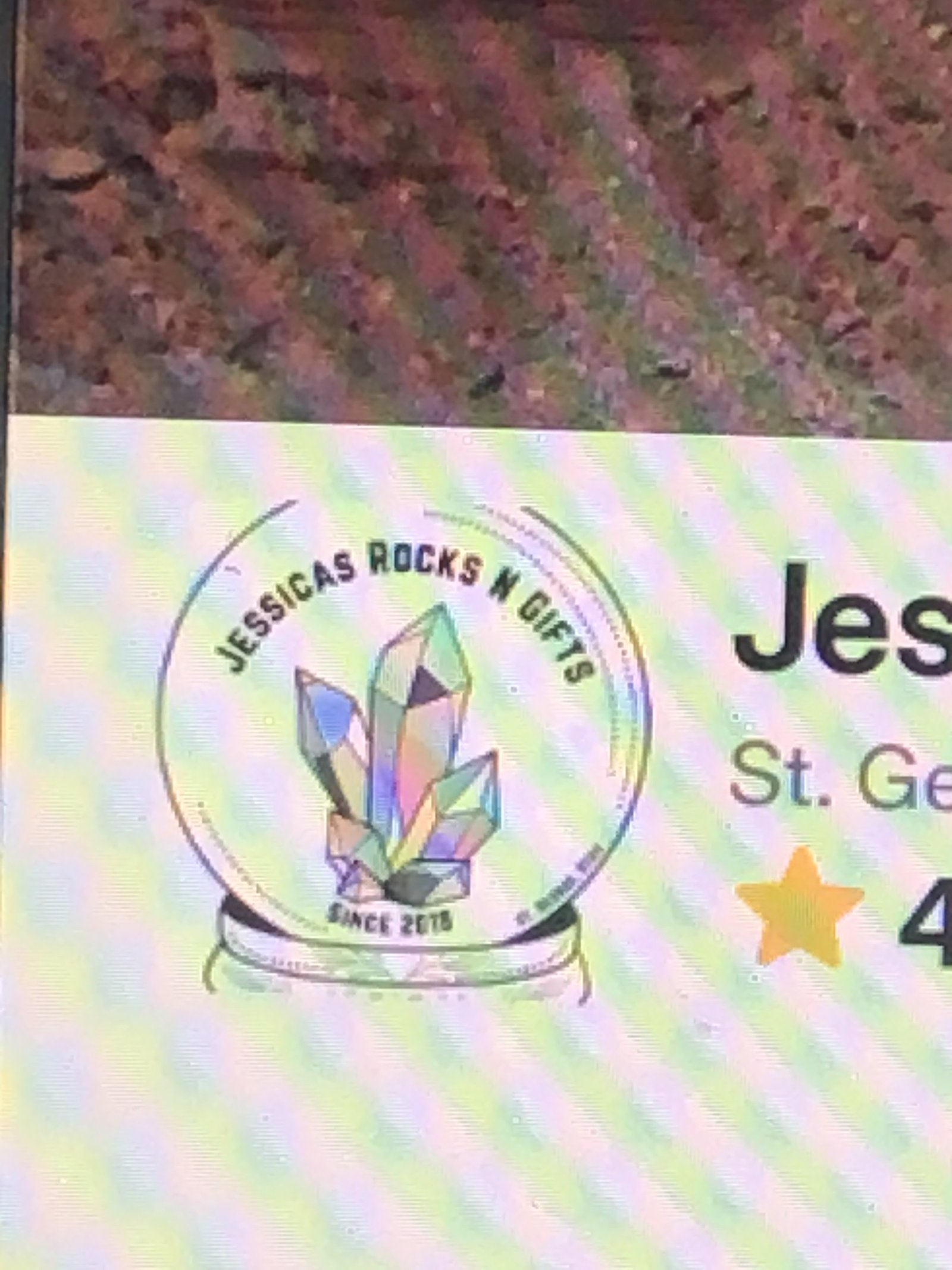 Jessicaβs rocks n Gifts logo